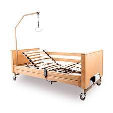 LETTO ORTOPEDICO ELETTRICO/LETTO OSPEDALIERO ELETTRICO IN LEGNO CON POSIZIONE TRENDELENBURG/
